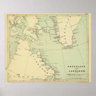 Póster Groenlandia, Labrador