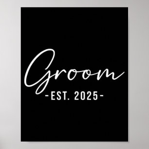 Póster Groom Est. Coincidiendo 2025 Preparándose Para La 