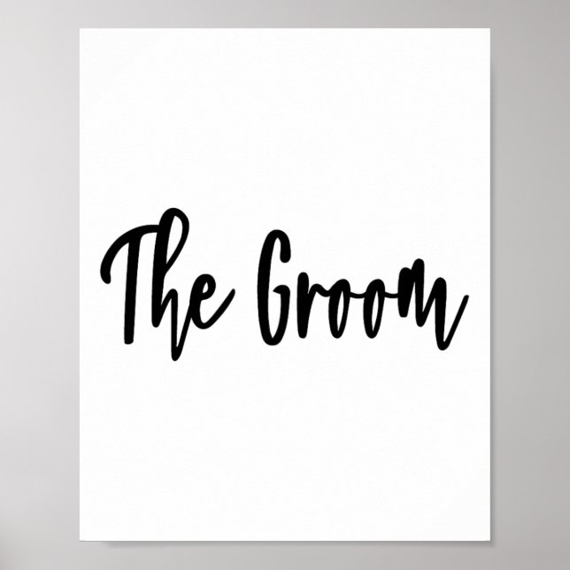 Póster Groom - Fiesta de licenciatura que se prepara para (Frente)