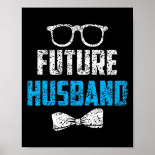 Póster Groom Groom, Boda del partido Bachelor del futuro 