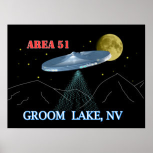 Póster Groom Lake NV