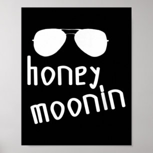 Póster Groom Y Brie Honey Moonin Parejas Boda Funny