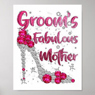 Póster Grooms Fabulous Mother Happy Boda Casarse