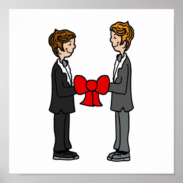 Póster Grooms Tie the Knot (Frente)