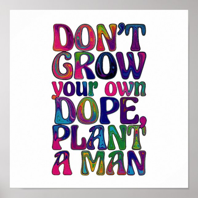 Póster Groovology – Plantando Palabras (Frente)