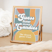 Groovy Adivinan Cuántos Candies Retro Juego De Duc
