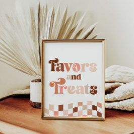 Póster Groovy Dos Guay Segundo Día de Favores y Trata Rót