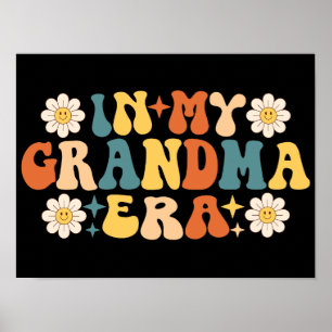 Póster Groovy En La Era De Mi Abuela