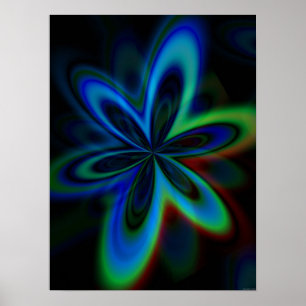 Póster Groovy Flower