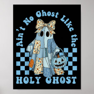 Póster Groovy no es un fantasma como el Santo Fantasma Cr