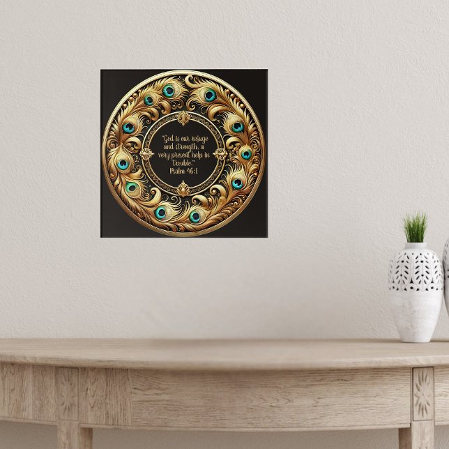 Póster Grossos Versos de la Biblia del marco de la pluma  (Subido por el creador)