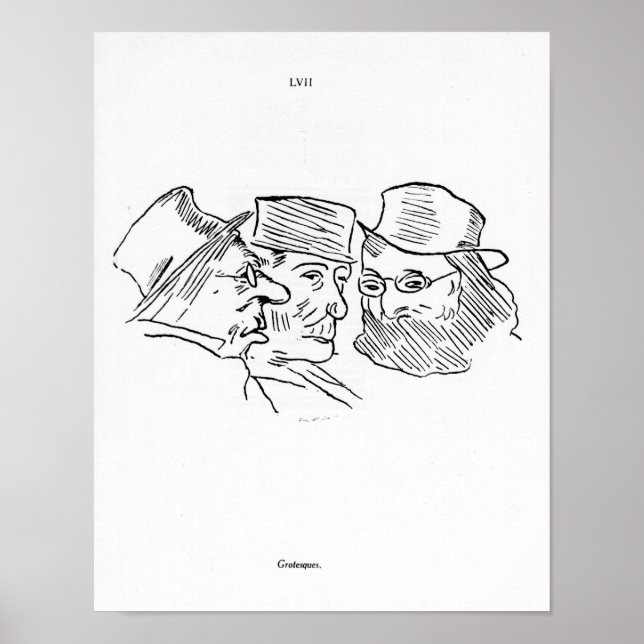 Póster Grotesques (Frente)