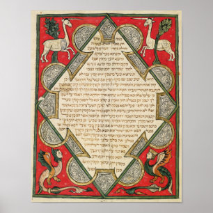 Póster Grotesques, ilustracion de