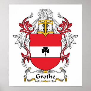 Póster Grothe Family Crest