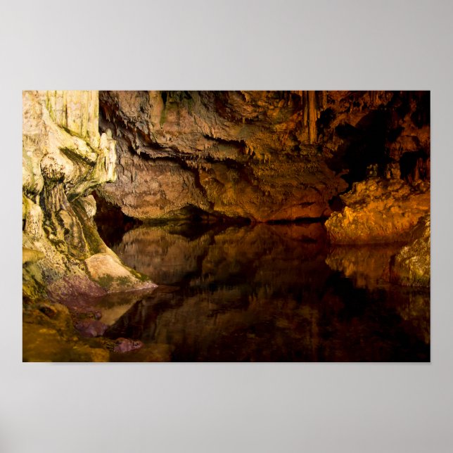 Póster Grotto de Neptuno, poster de Cerdeña (Frente)