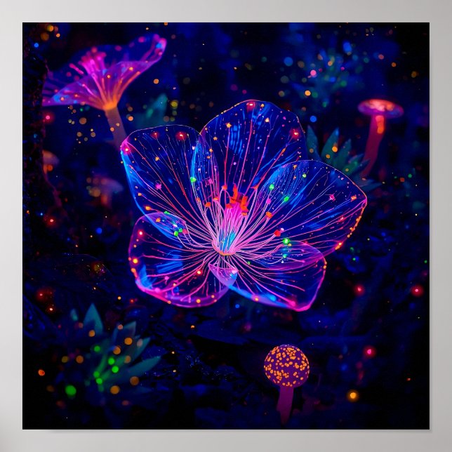 Póster Grotto Glow (Frente)