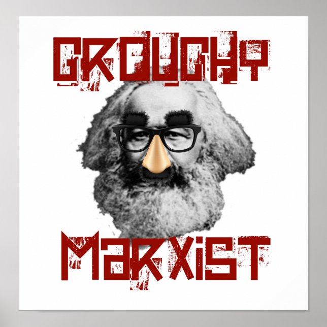 Póster Grouchy Marxist (Frente)