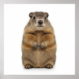 Póster Groundhog Art