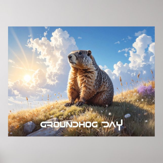 PÓSTER GROUNDHOG DAY (Frente)
