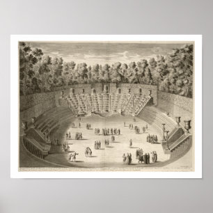 Póster Grove de la Salle du Bal, Versalles, de 'Les P.