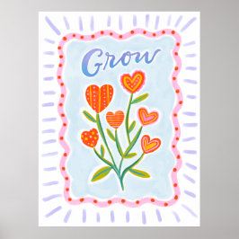 Póster Grow