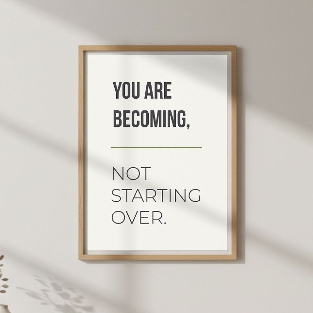 Póster Growth Mindset Wall Art. Inspirational Quote (Subido por el creador)