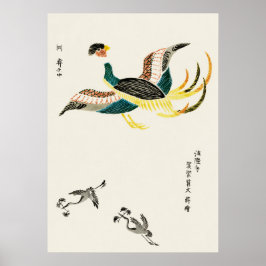 Póster Grúa de Yatsuo no Tsubaki de Taguchi Tomoki (18)