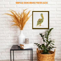 Grulla Tropical-Naranja
