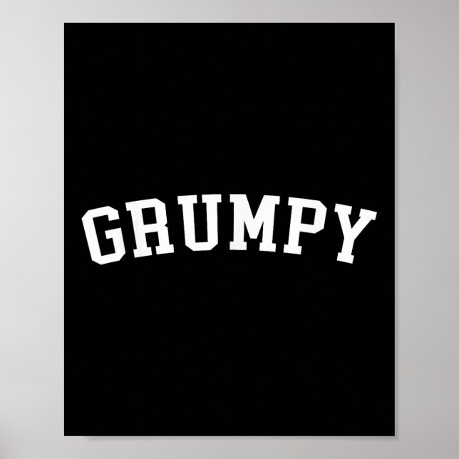 Póster Grumpy _1 (Frente)