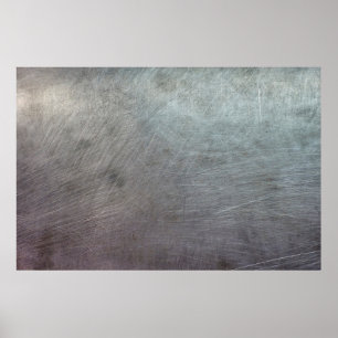 Póster Grunge de textura de fondo metalizado