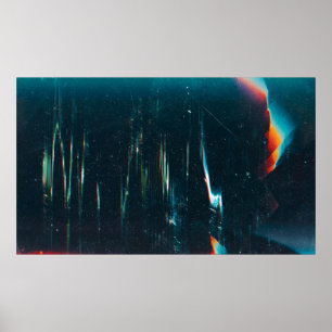 Póster Grunge el fondo abstracto. Pantalla dañada. Anaran