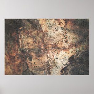 Póster Grunge textura grunge pared de textura