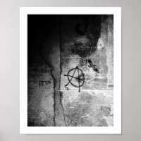 Grungy City Wall Anarchy