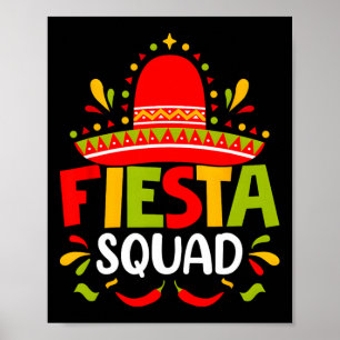 Póster Grupo A de coincidencia de familia Cinco De Mayo F