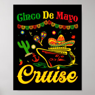 Póster Grupo Cinco De Mayo de Escuadrón Cruise Coincidien