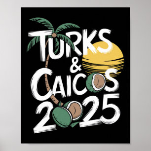 Póster Grupo de Amigos del Viaje de 2025 en Caicos Turcos