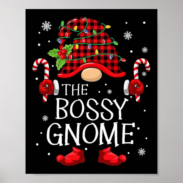 Póster Grupo De Coincidencia Familiar Los Navidades Bossy (Frente)