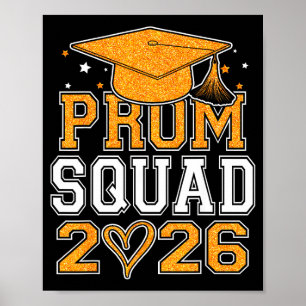 Póster Grupo de graduados de baile de 2026 clase de gradu