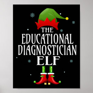 Póster Grupo de la Familia de Diagnóstico Educativo Elf