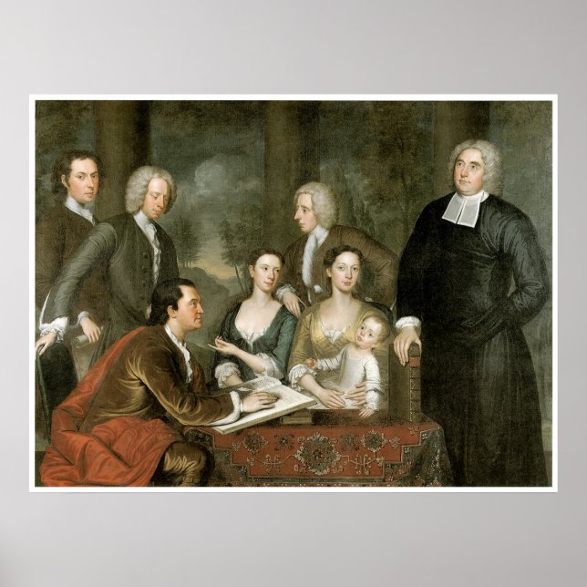 Póster Grupo de las Bermudas - Dean George Berkeley & Fam (Frente)