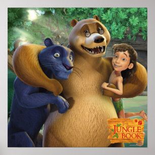 Póster Grupo de libros de selva 1 2