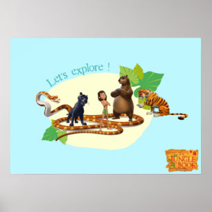 Póster Grupo de libros de selva 4 2