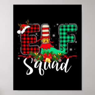 Póster Grupo de Navidades Elf Squad que coincide con Sant