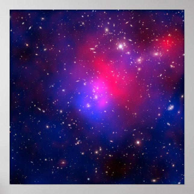 Póster Grupo de Pandora - Galaxias Abell 2744 (Frente)