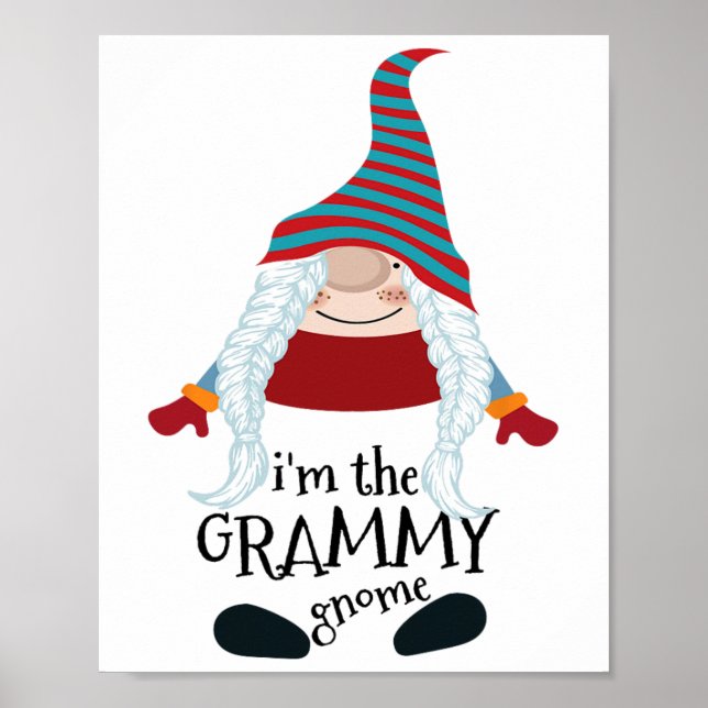 Póster Grupo familiar Gnome Grammy (Frente)
