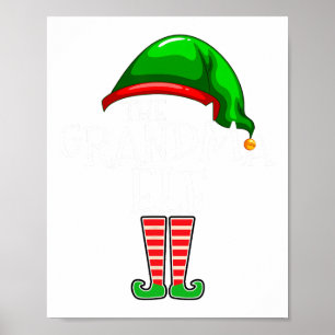 Póster Grupo Grandma Elf Navidades familiares coincidente