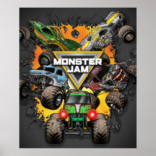 Póster Grupo Monster Jam