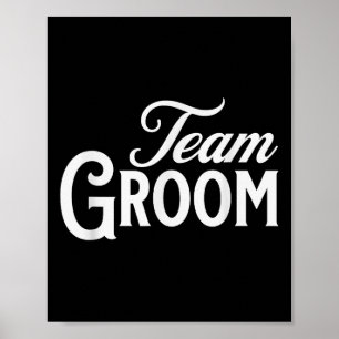 Póster Grupo Team Groom Fiesta de bachiller coincidente 2