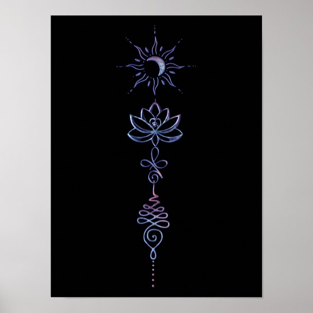 Póster Grupo Unalome Gradient (Frente)