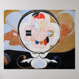 Póster Grupo VI, Evolución Nº 13, Hilma af Klint
